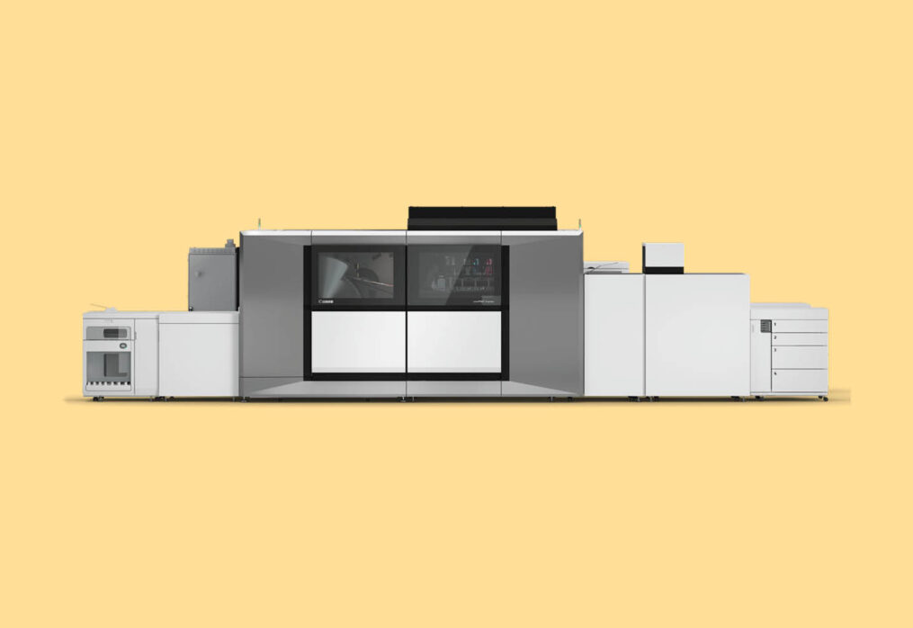 Grenzenlose Möglichkeiten dank der neuen Digitaldruckmaschine