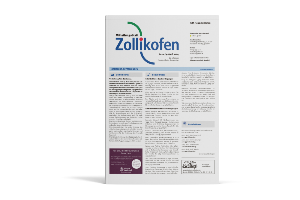 Mitteilungsblatt Zollikofen